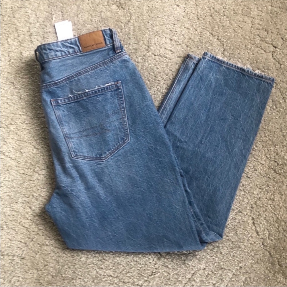 American Eagle Outfitters Blue Straight Jeans